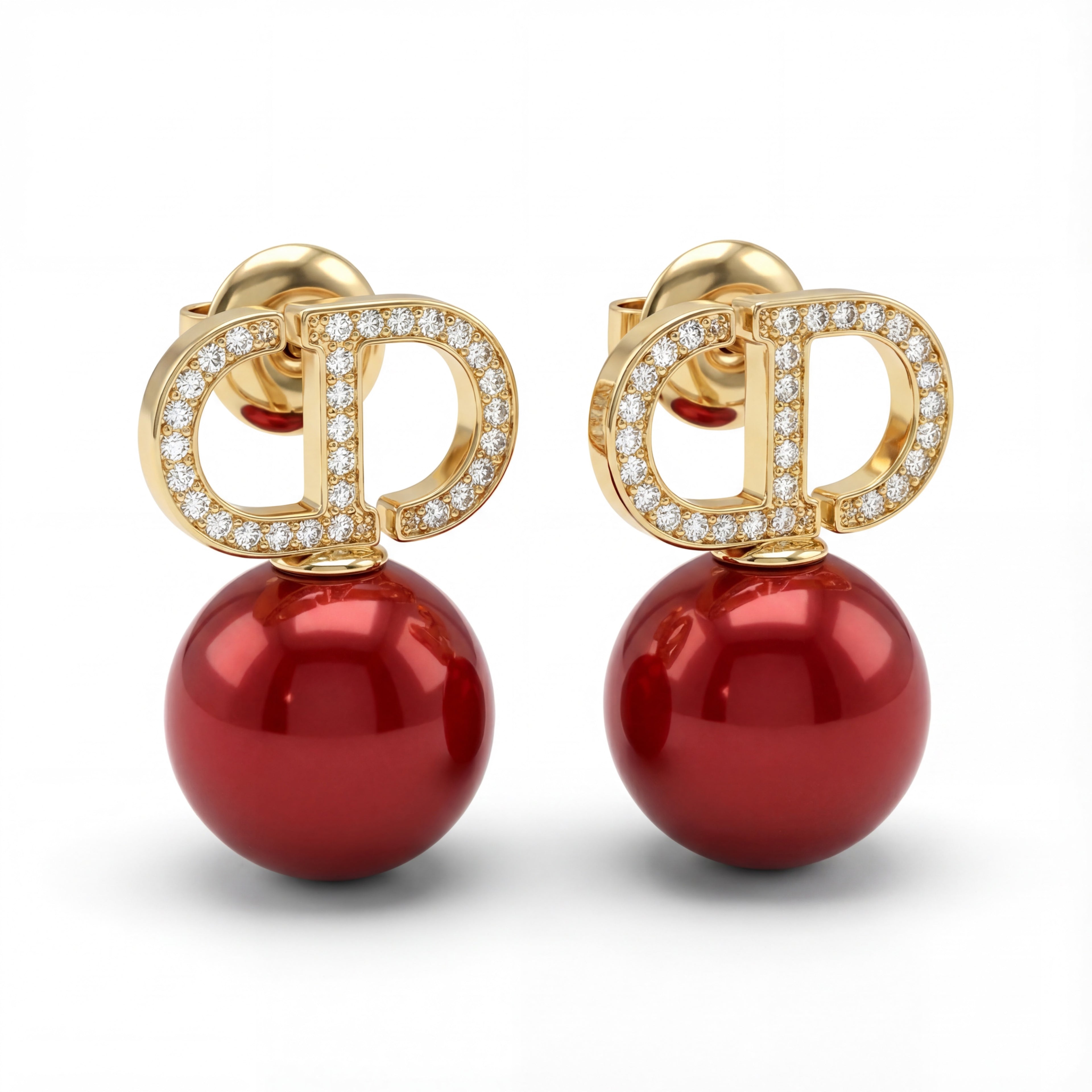 Korean Cherry Studs : YUFSER248