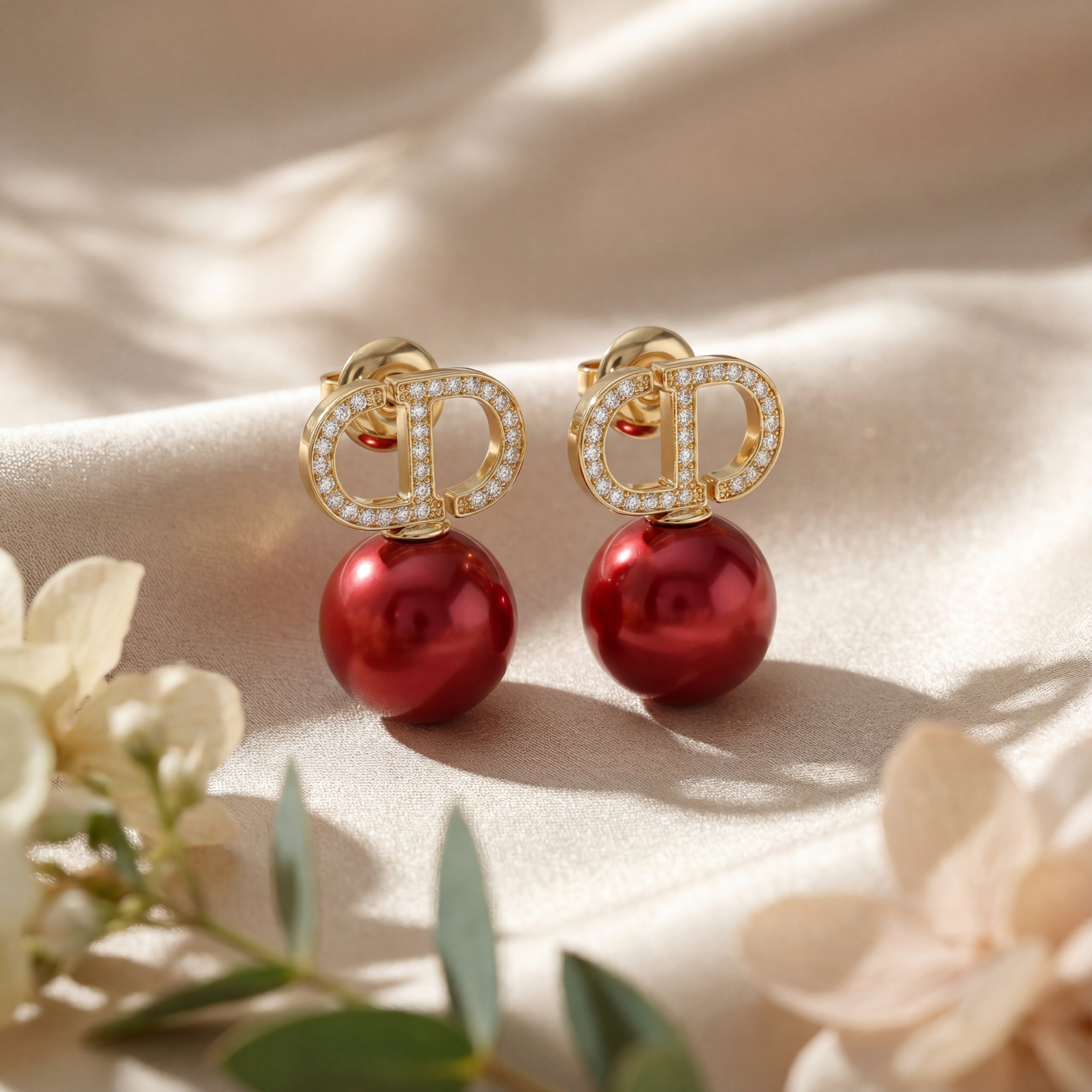 Korean Cherry Studs : YUFSER248