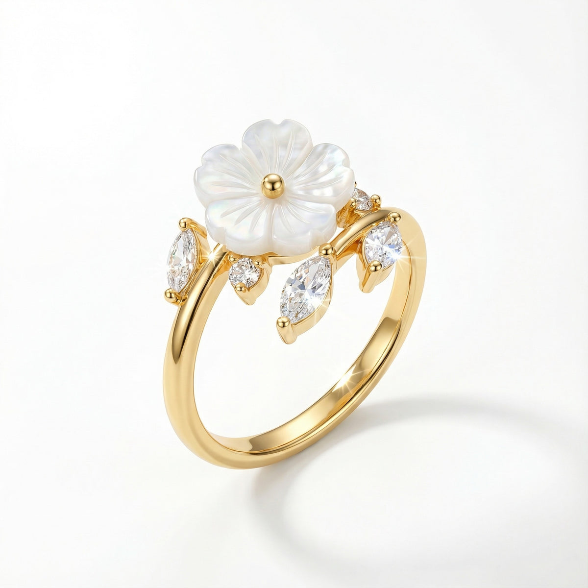 Korean Celestial Blossom Ring : YUFSRG206-YG