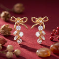 Korean Enchanted Garden Shell & Crystal Bows