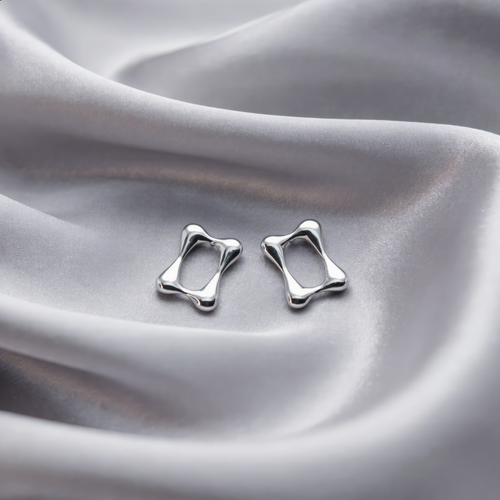 Fluid Contours Studs : YUFSER235