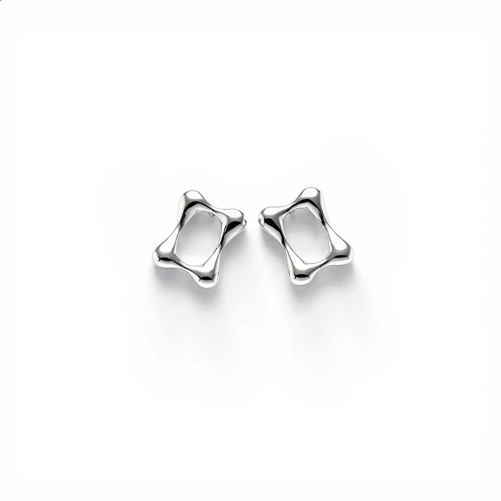 Fluid Contours Studs : YUFSER235