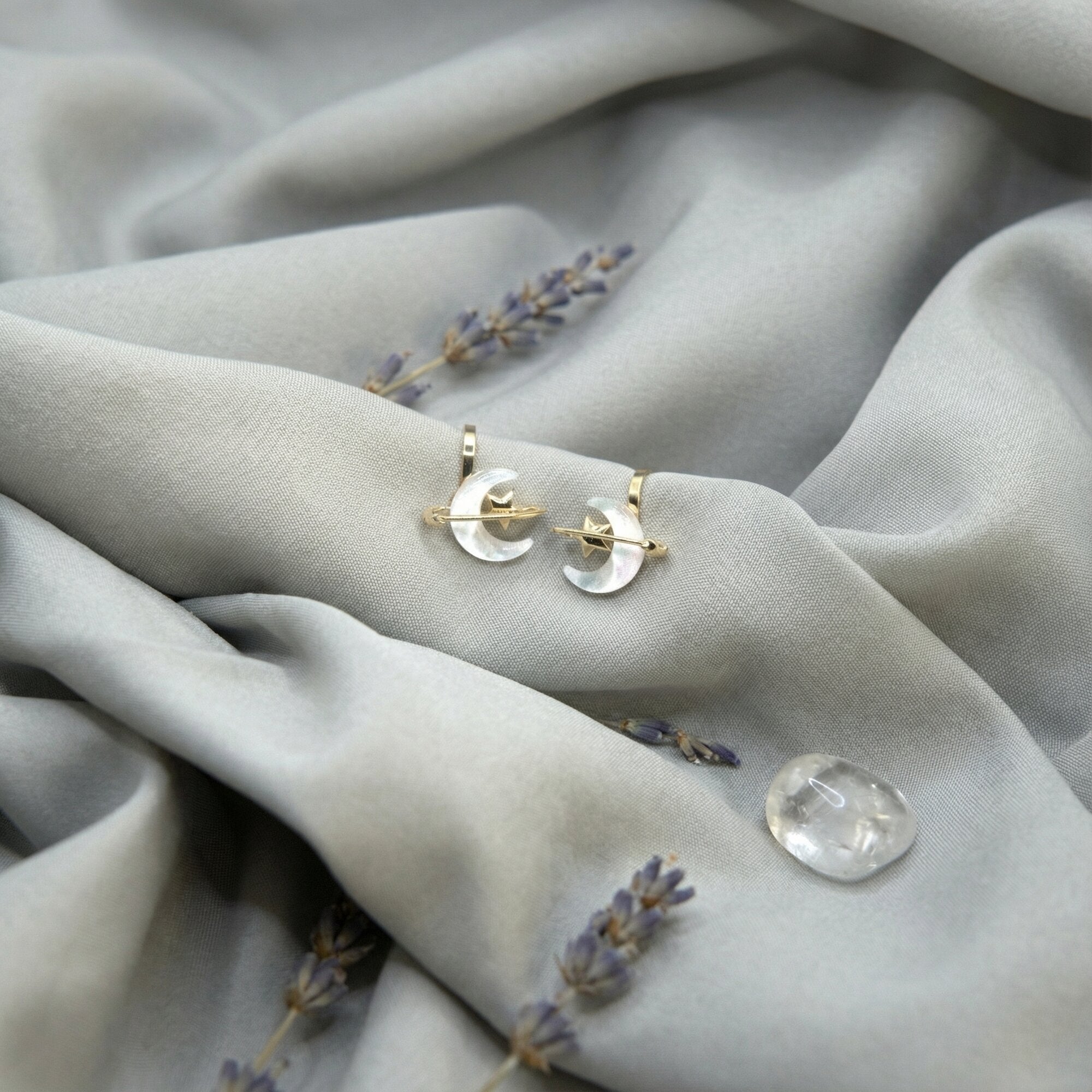 Lunar Orbit Star & Moon Cuff