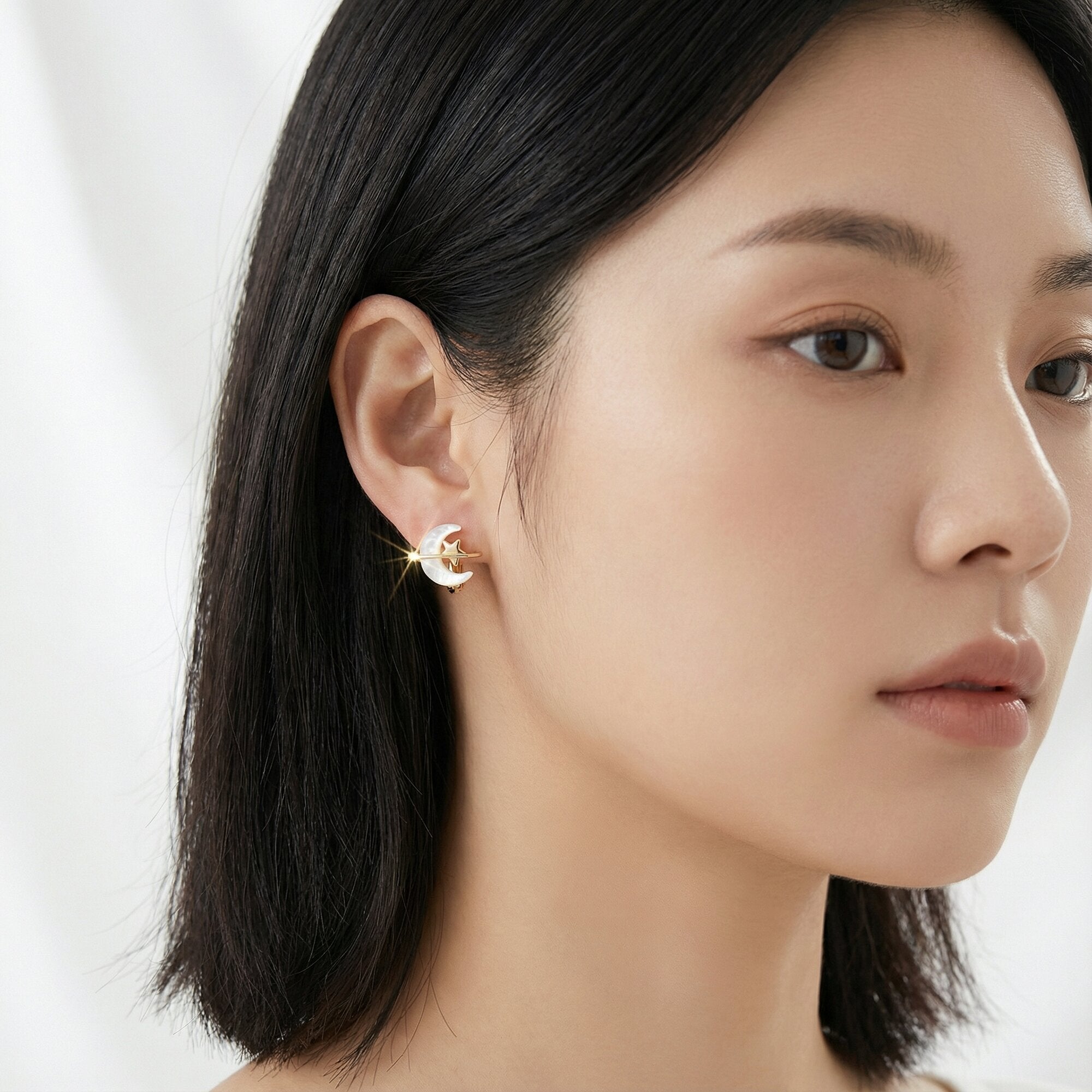 Lunar Orbit Star & Moon Cuff