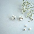 Pearl Blossom Studs