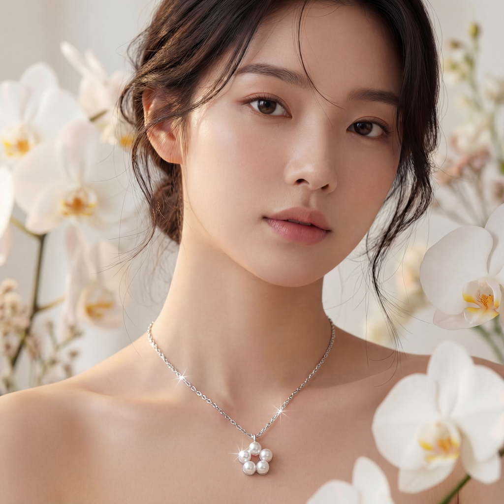 Pearl Blossom Necklace