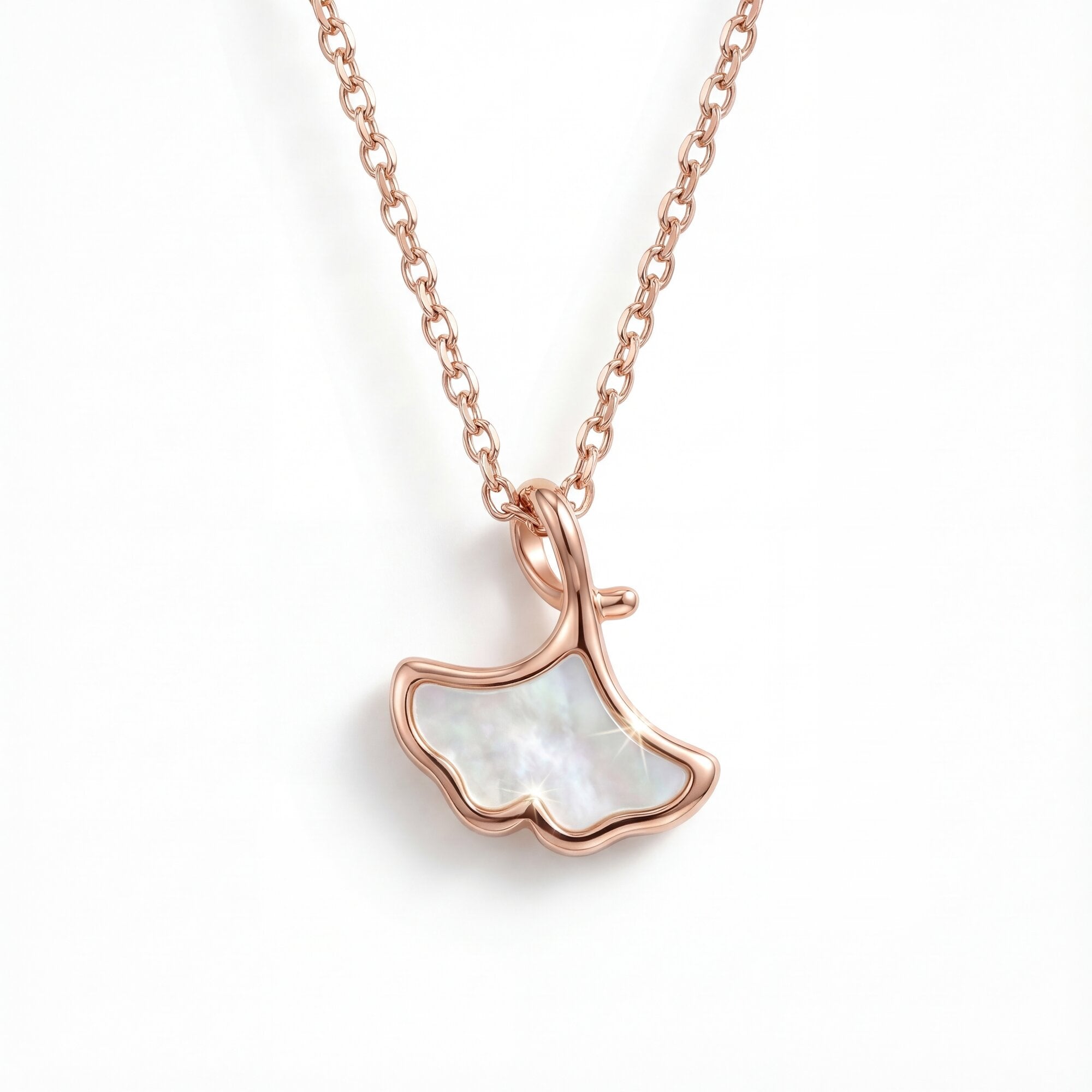 The "Serenity" Ginkgo Leaf Necklace