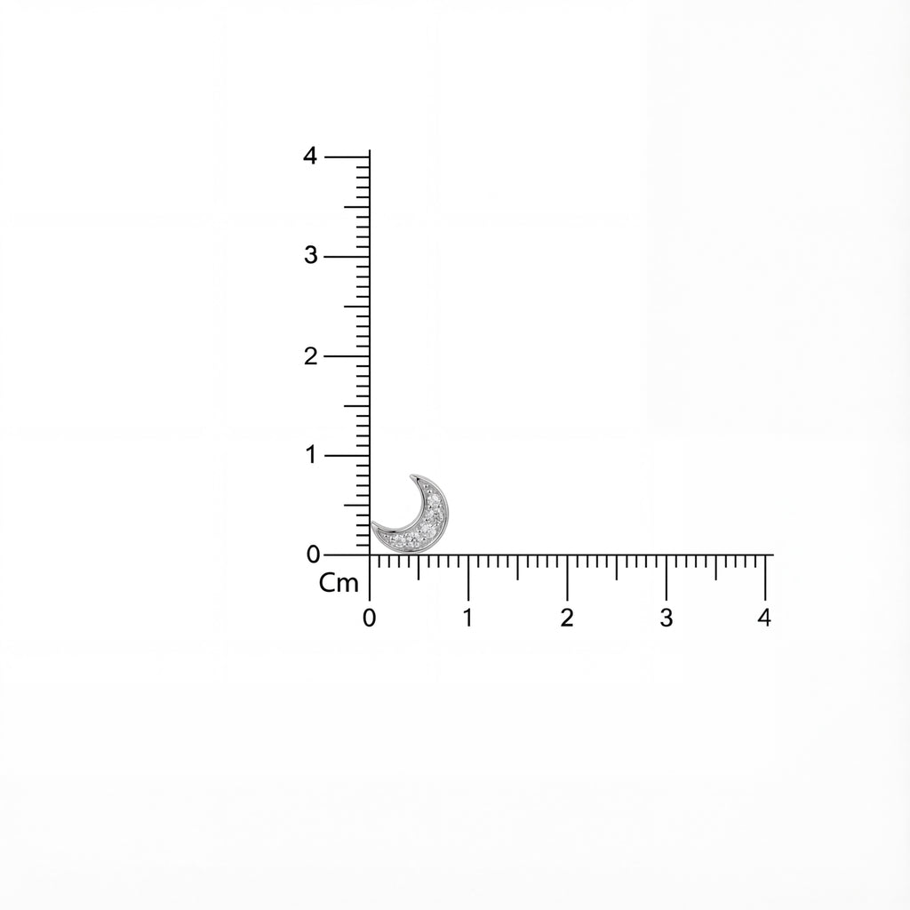 Korean Star & Crescent Moon Layered Pendant : YUFSNL232
