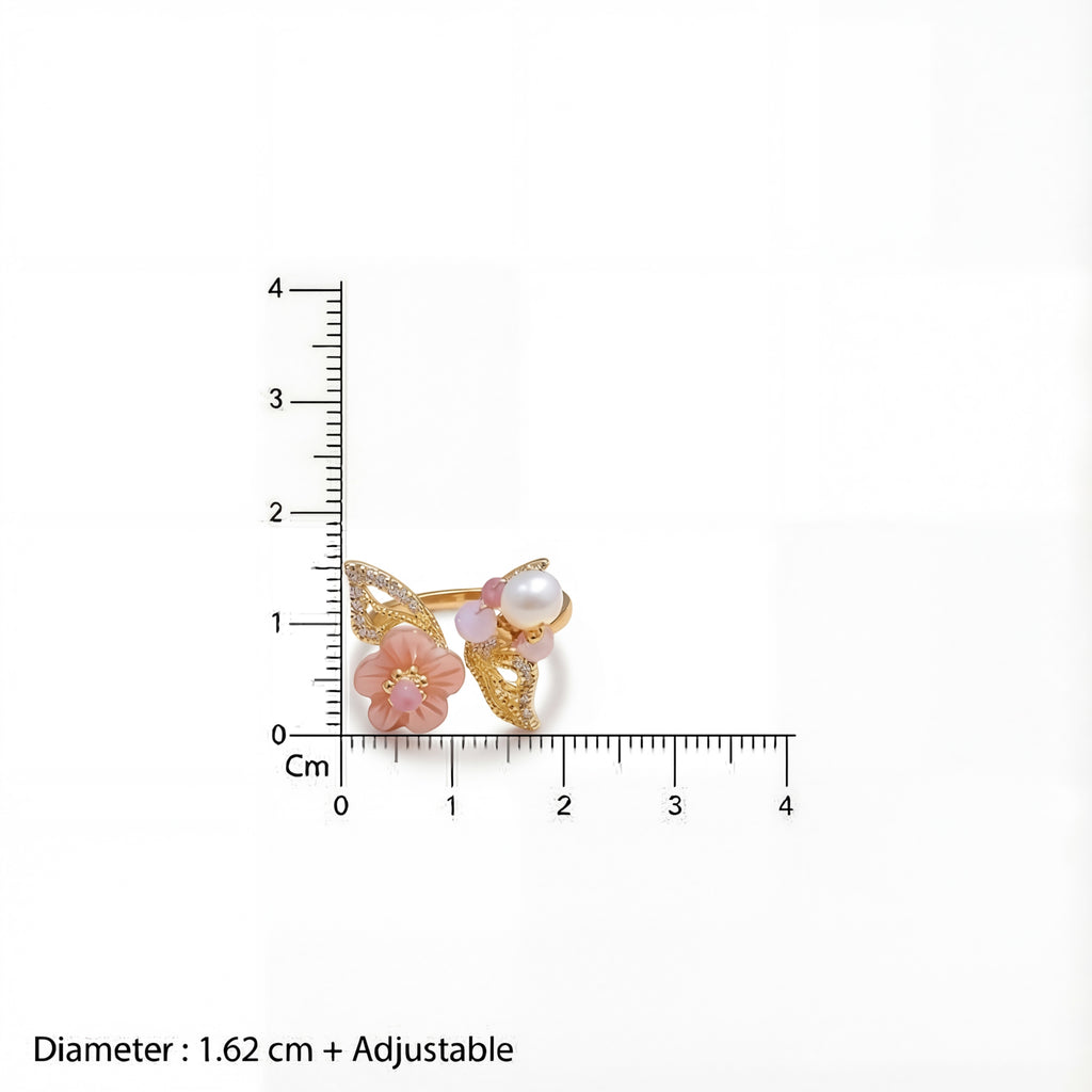 Korean Botanical Garden Open-Cuff Rin : YUFSRG209