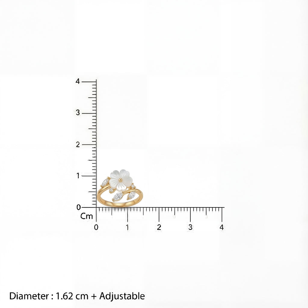 Korean Celestial Blossom Ring : YUFSRG206-YG