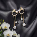 Korean Butterfly Garden Halo Drops : YUFSER217