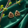 Korean Wild Horizon, Leopard Print Studs : YUFSER219