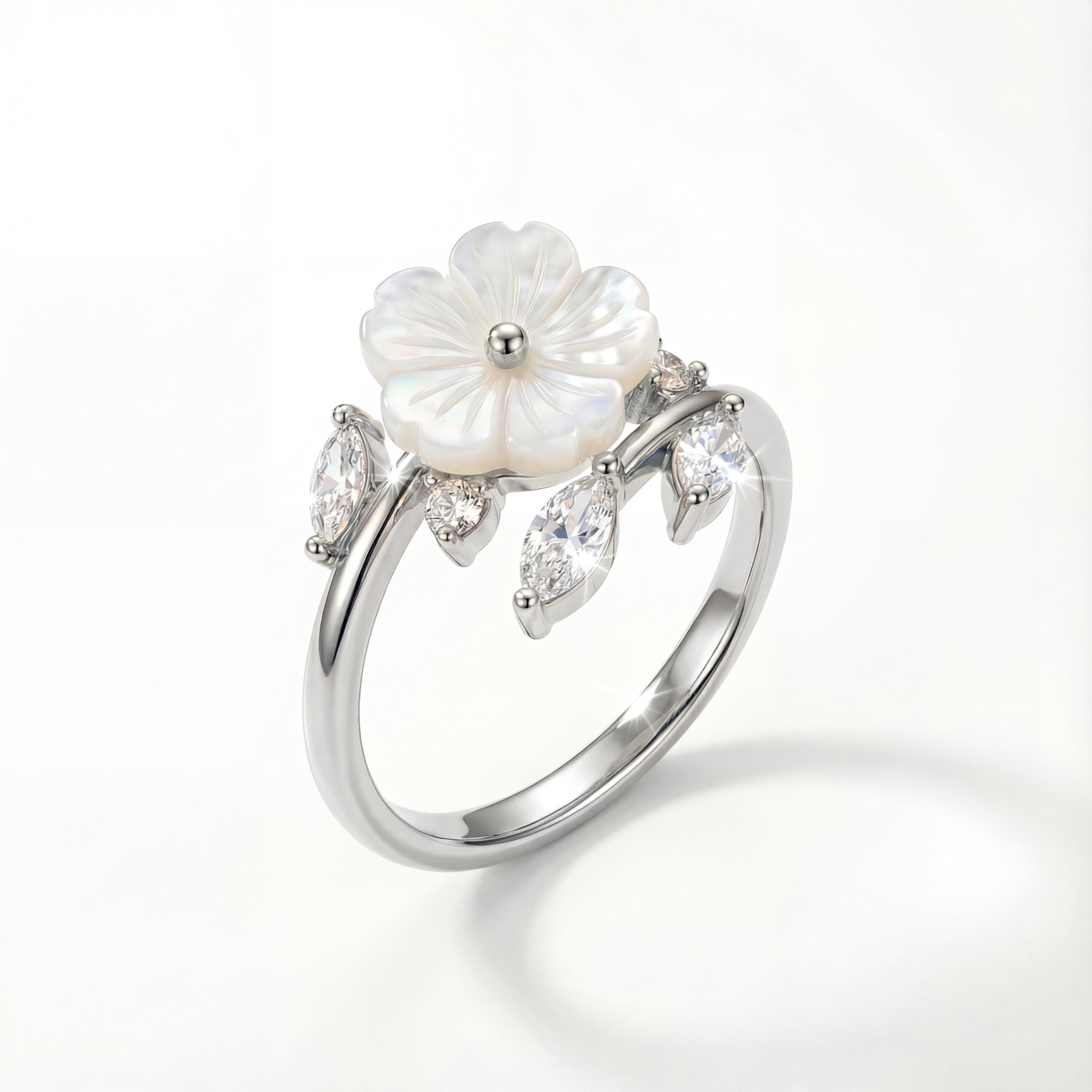 Korean Celestial Blossom Ring : YUFSRG206-SL