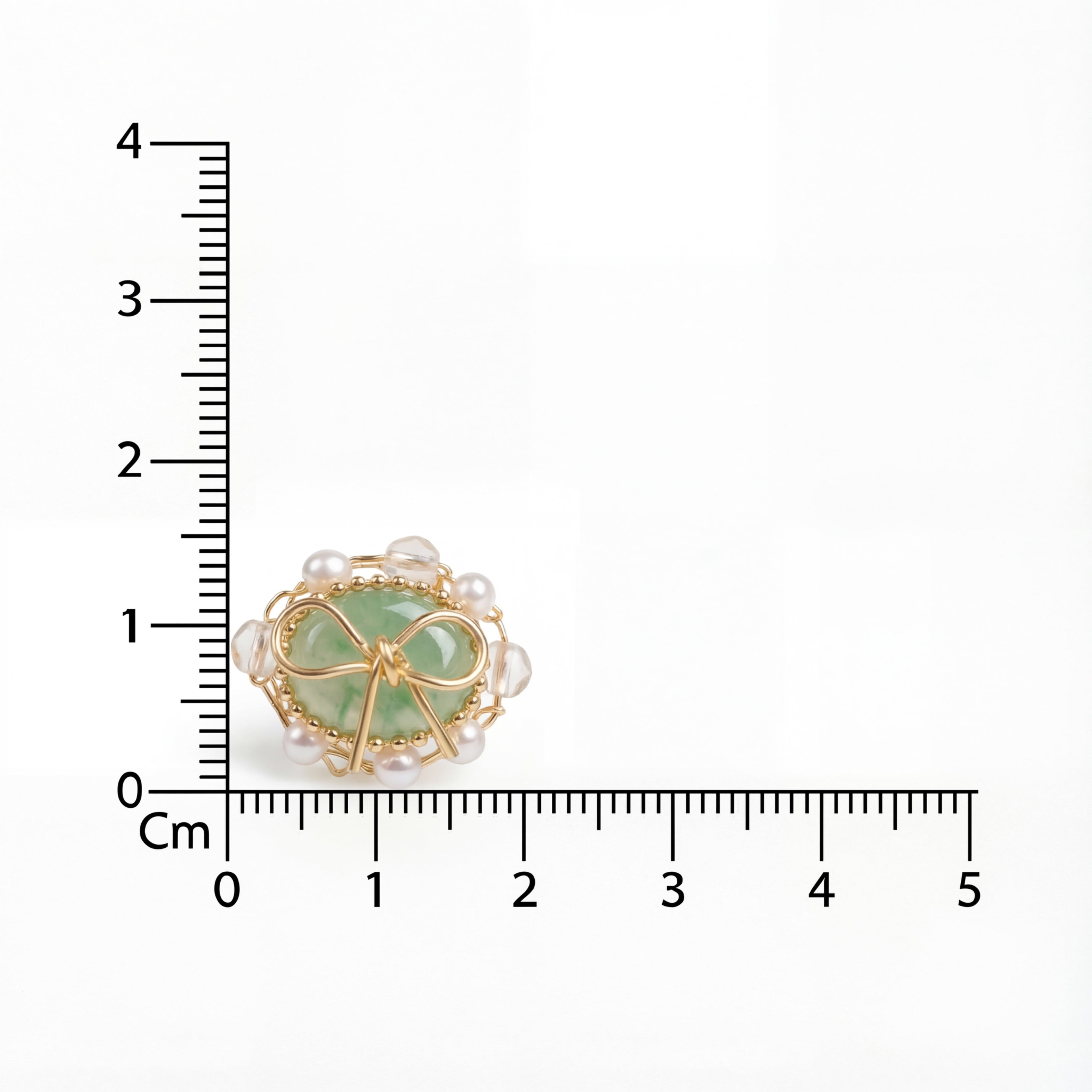 Korean The Sage & Silk Bow Studs : YUFSER307