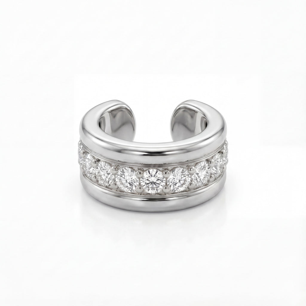 Korean Eternity Ear Cuff : YUFSER012-SL
