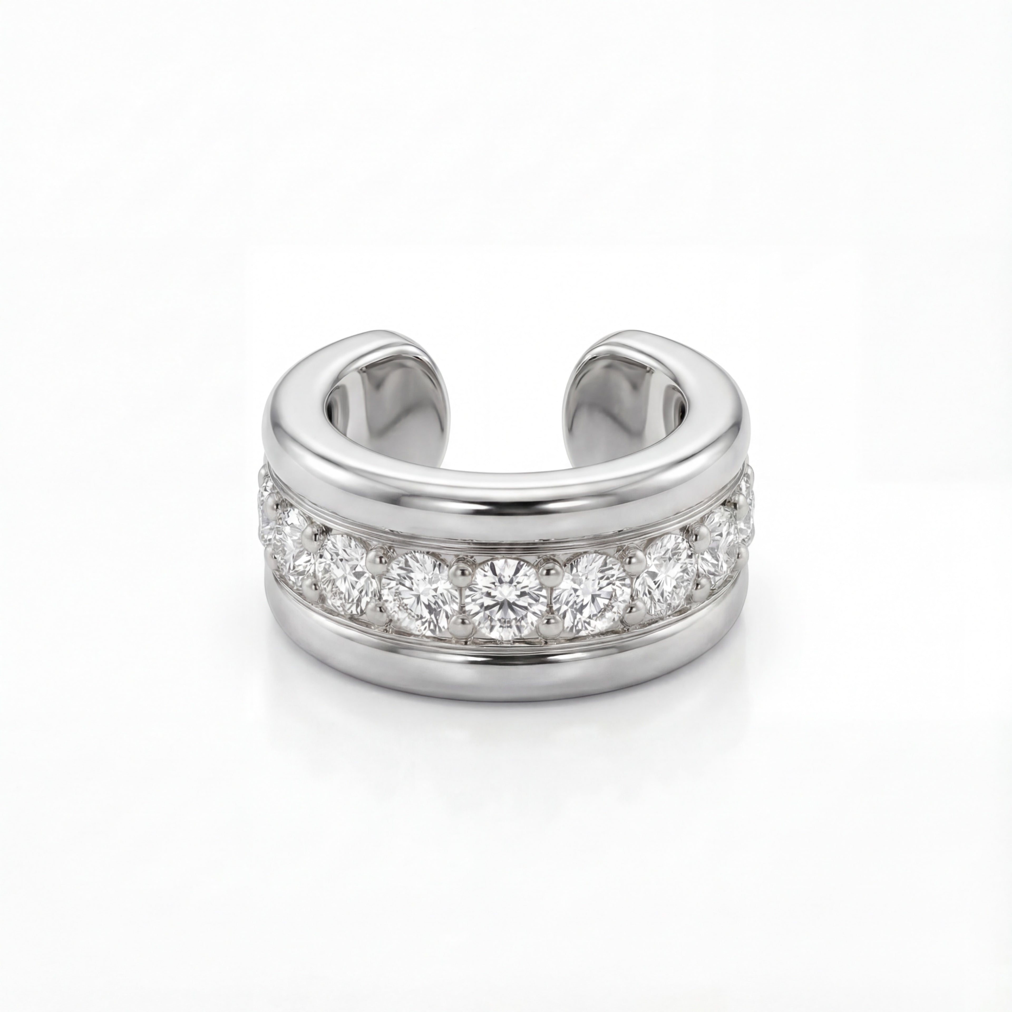 Korean Eternity Ear Cuff : YUFSER012-SL