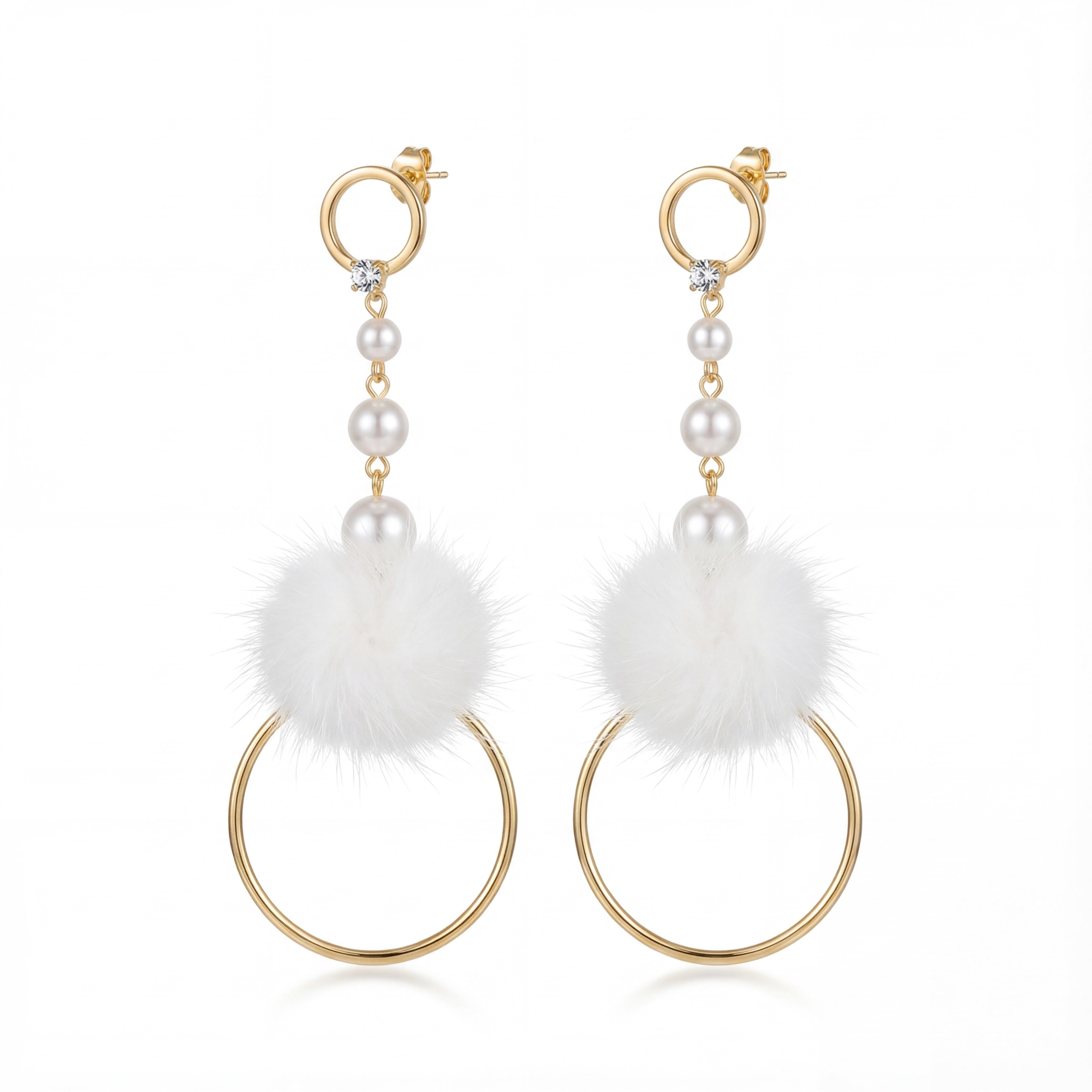 Korean Winter Glamour Faux Fur : YUFSER329