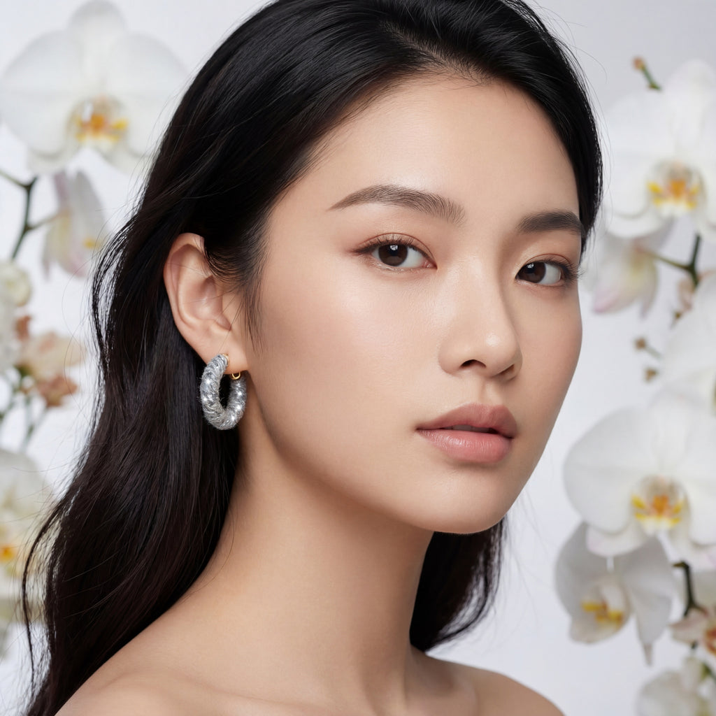 Korean Winter Mist Hoops : YUFSER350