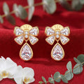 Korean Heirloom Ribbon Crystal Drops : YUFSER358