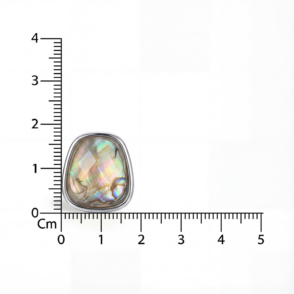 Korean Iridescent Dream Opal-Style Studs : YUFSER344