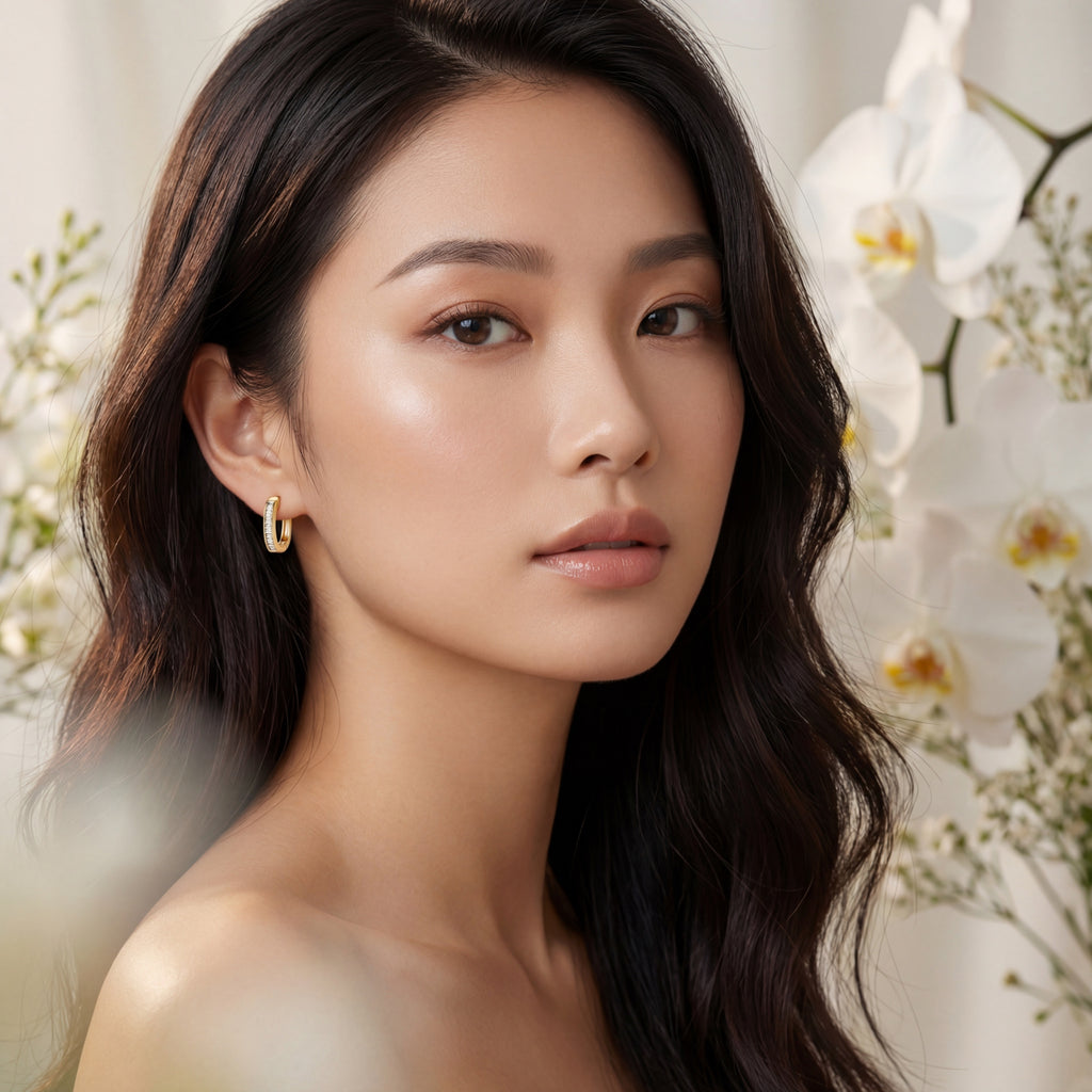 Korean Metropolitan Baguette Hoops : YUFSER355
