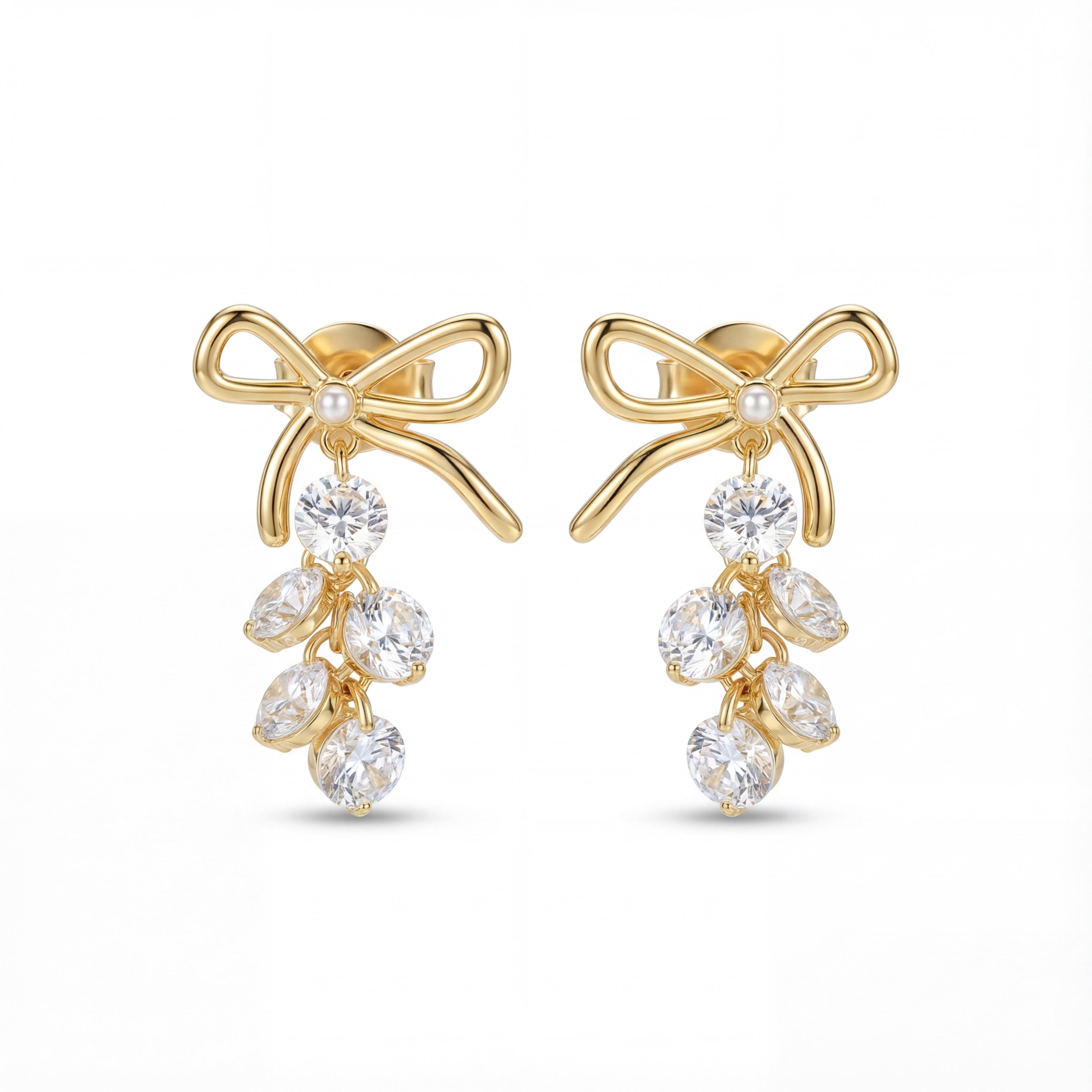 Korean Enchanted Garden Shell & Crystal Bows : YUFSER365