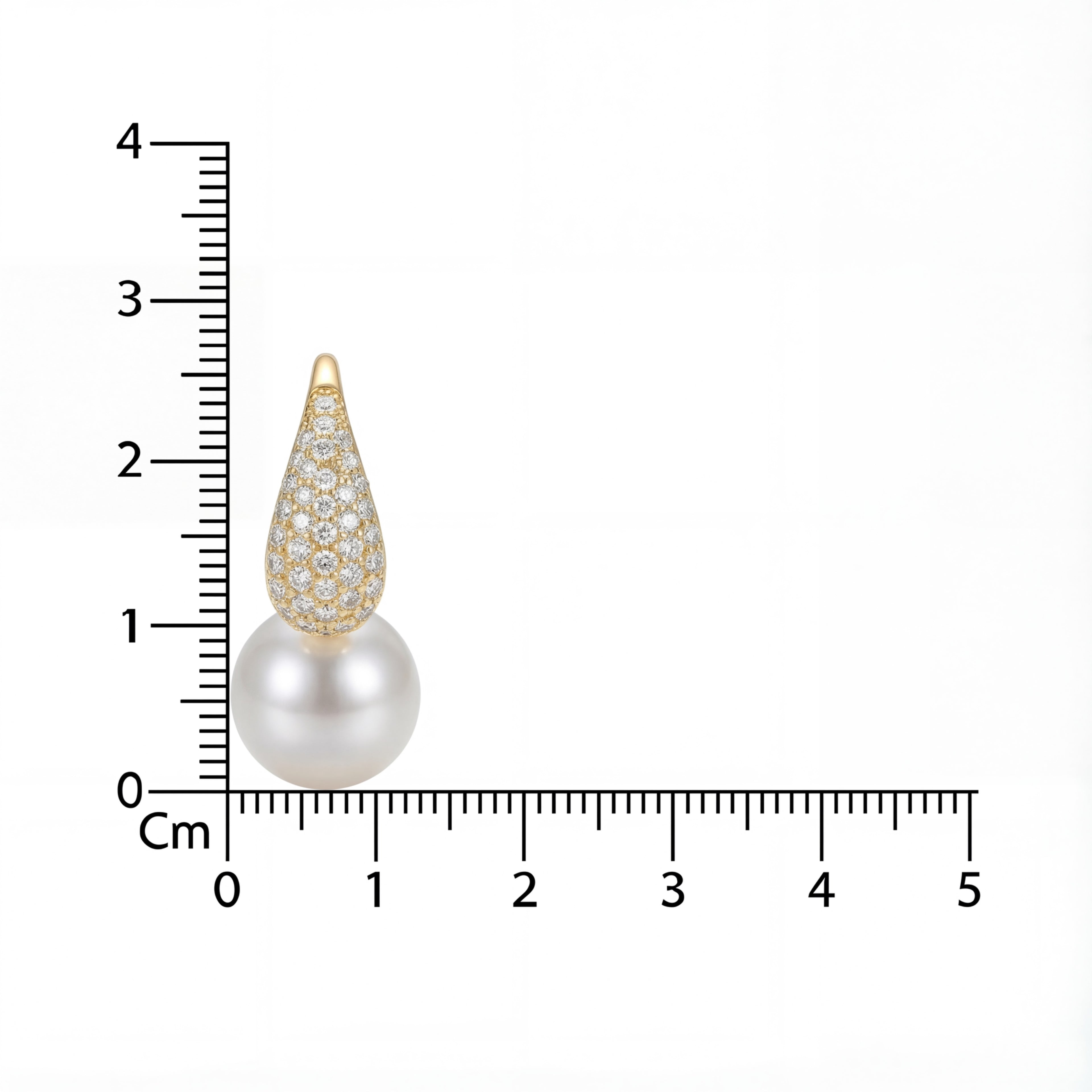 Korean Celestial Dewdrop Pearl Chandelier Earrings : YUFSER362
