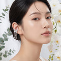 Korean Baguette Butterfly Tassel Cuff : YUFSER381