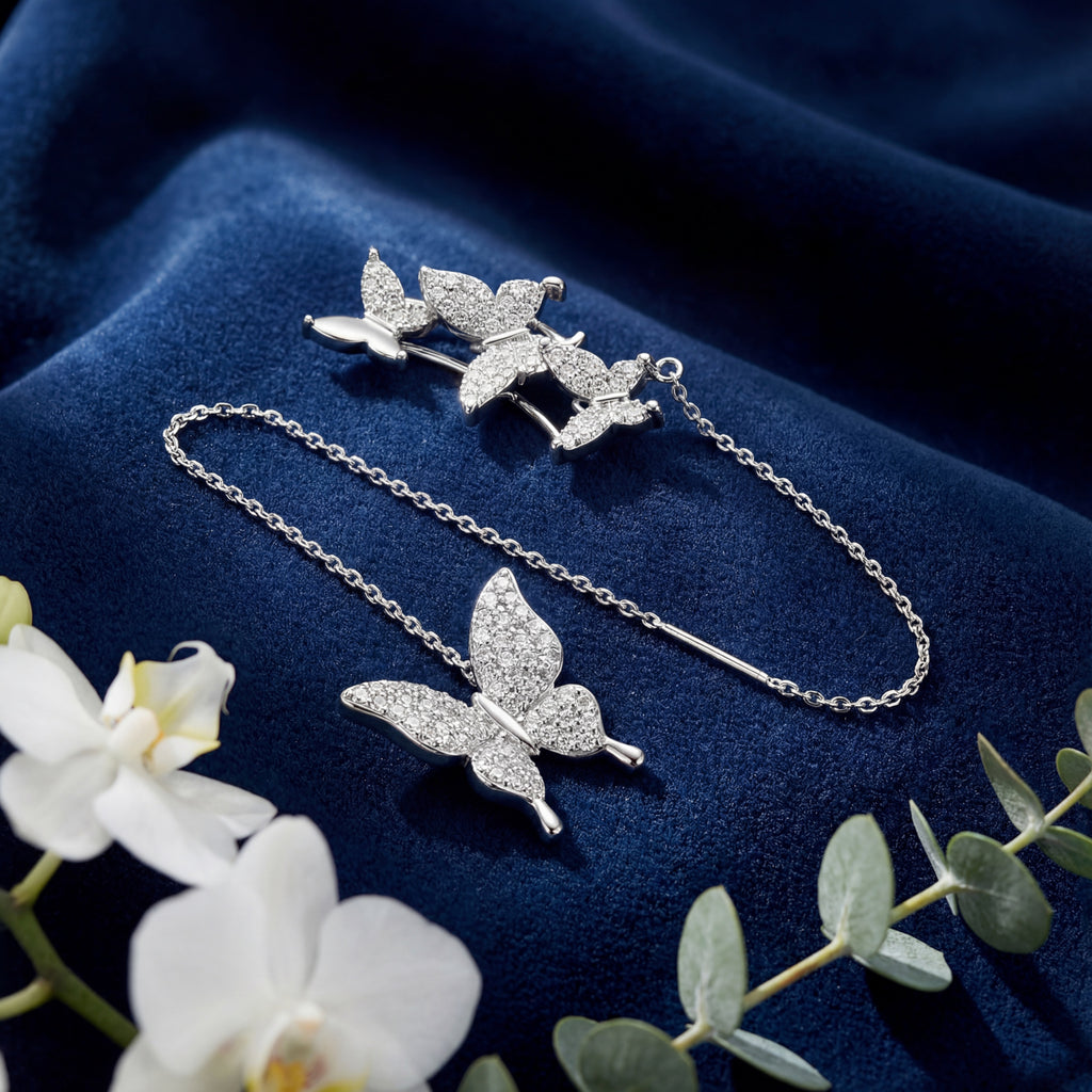 Korean Butterfly Dreamer Cuff : YUFSER379