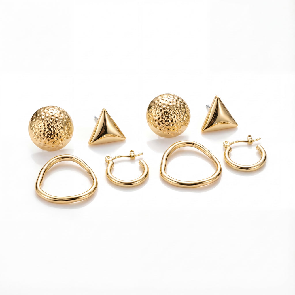 Korean Alchemy Stud Set : YUFSER390