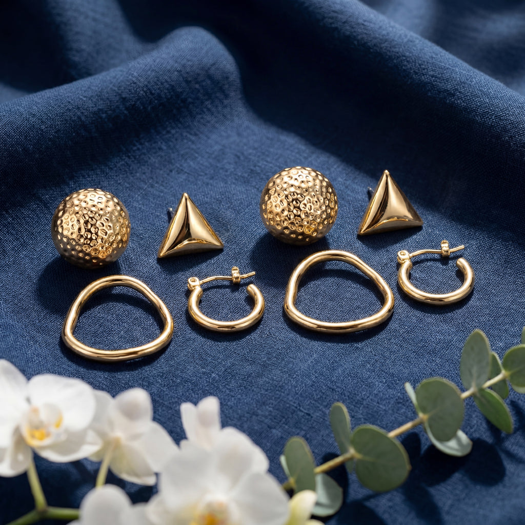 Korean Alchemy Stud Set : YUFSER390