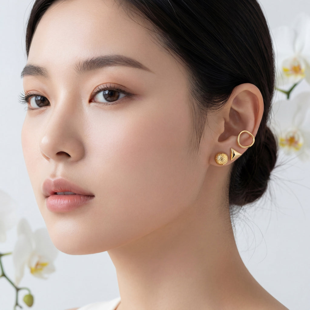Korean Alchemy Stud Set : YUFSER390
