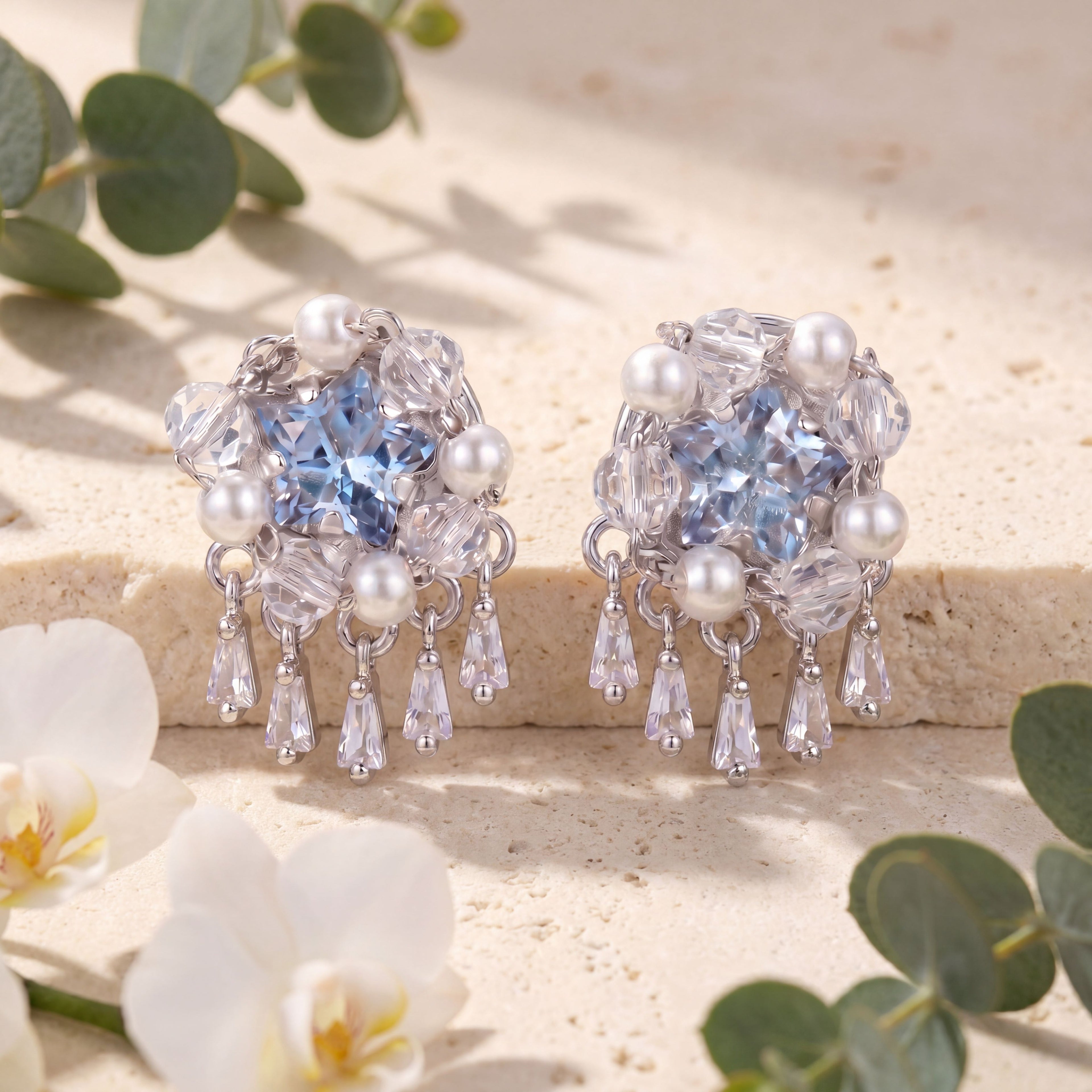 Starburst Chandelier Studs : YUFSER404