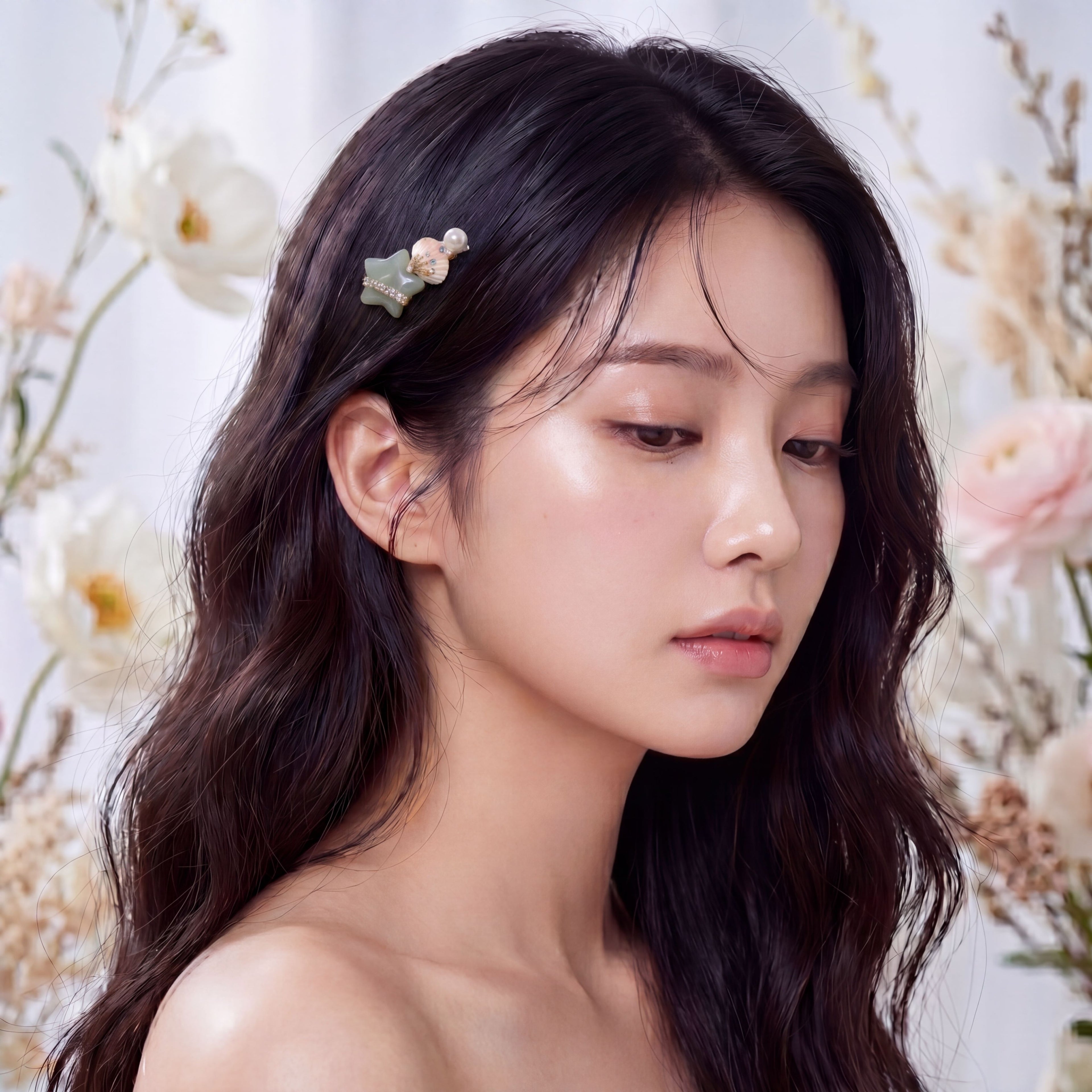 Mermaid'S Star & Shell Clip : YUFSHR219
