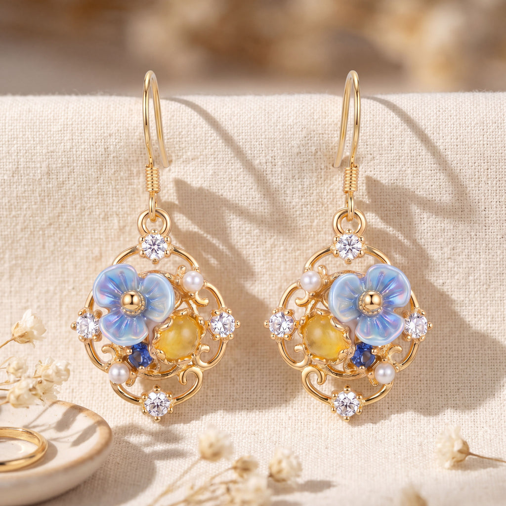 Garden Filigree Dangles : YUFSER406