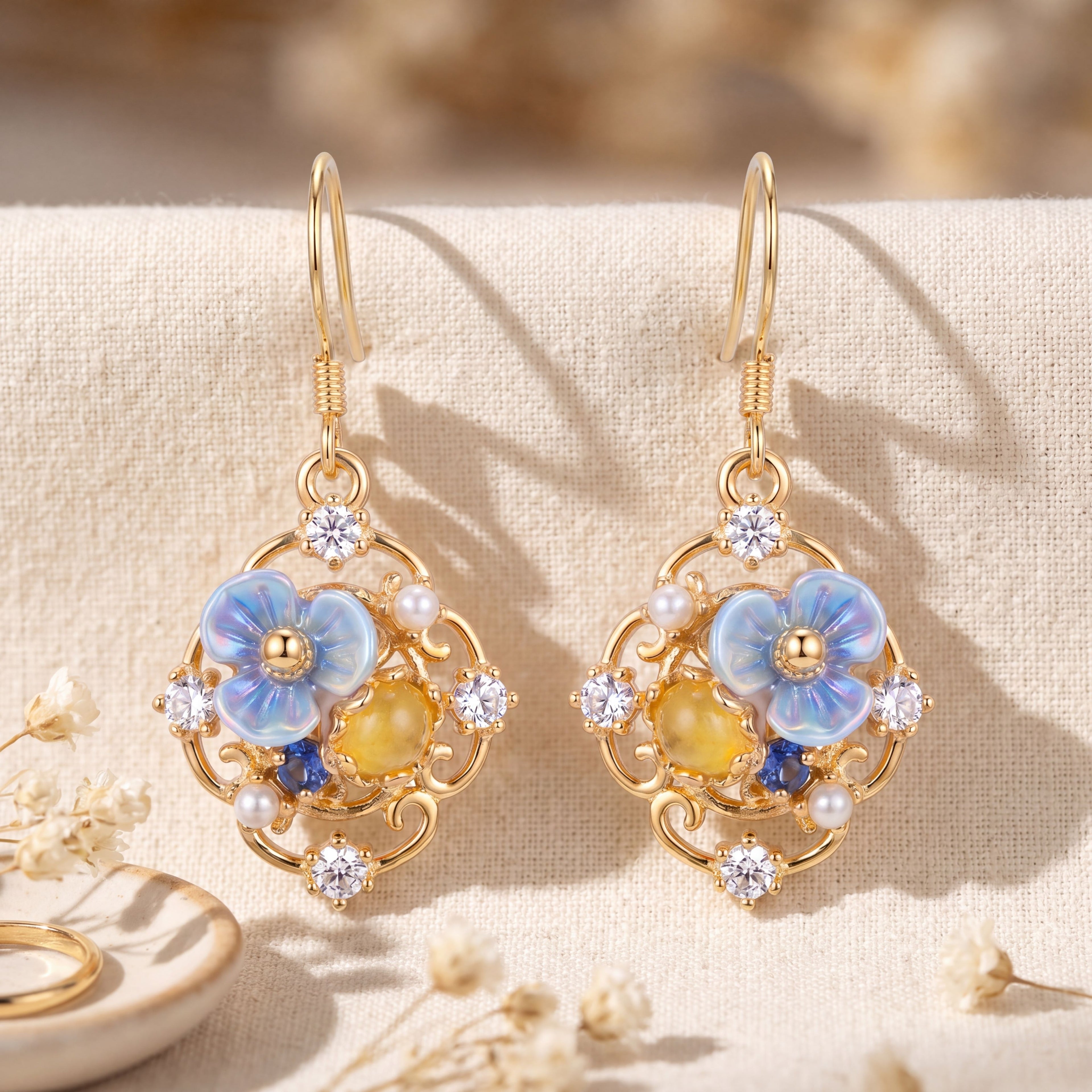 Garden Filigree Dangles : YUFSER406