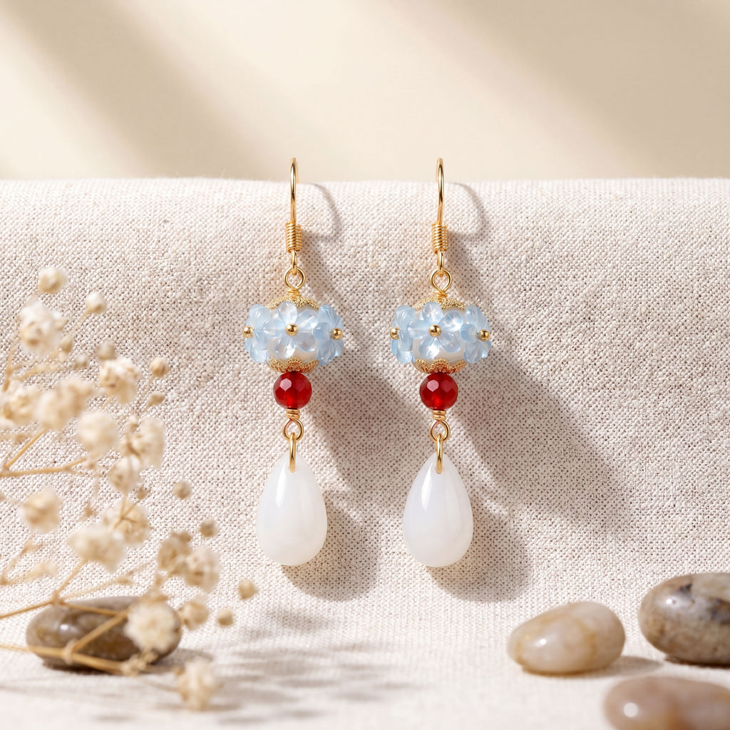 Floral Lantern Dangles : YUFSER405